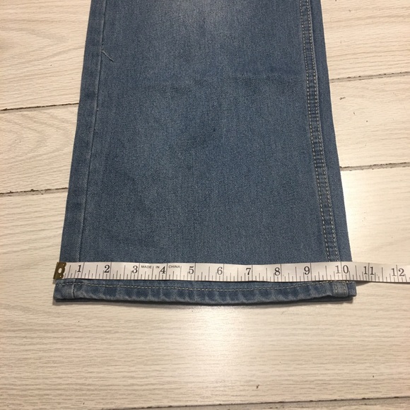 Agile Jeans Straight Denim Men's Size 42/32  5-Pocket Faded Distressed - Picture 9 of 9